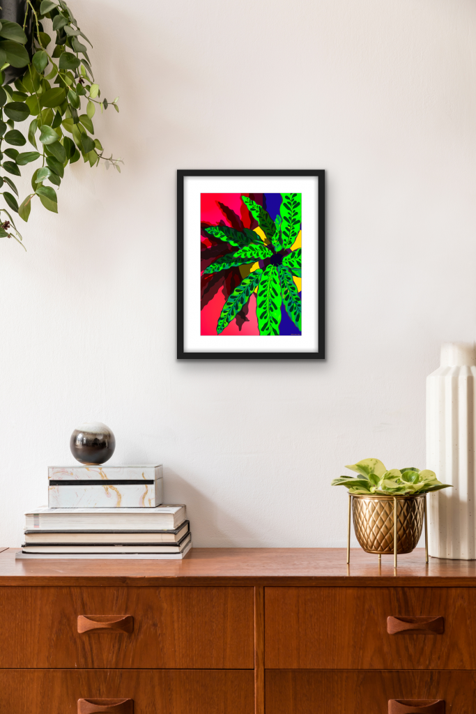 Neon Calathea VR Light